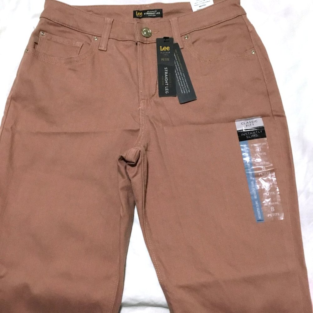 NWT  Lee Platinum Label Straight Leg women
